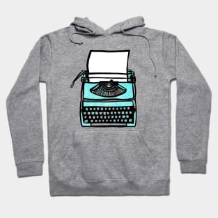 Vintage Typewriter: Old Fashioned Retro Hipster T-Shirt Hoodie